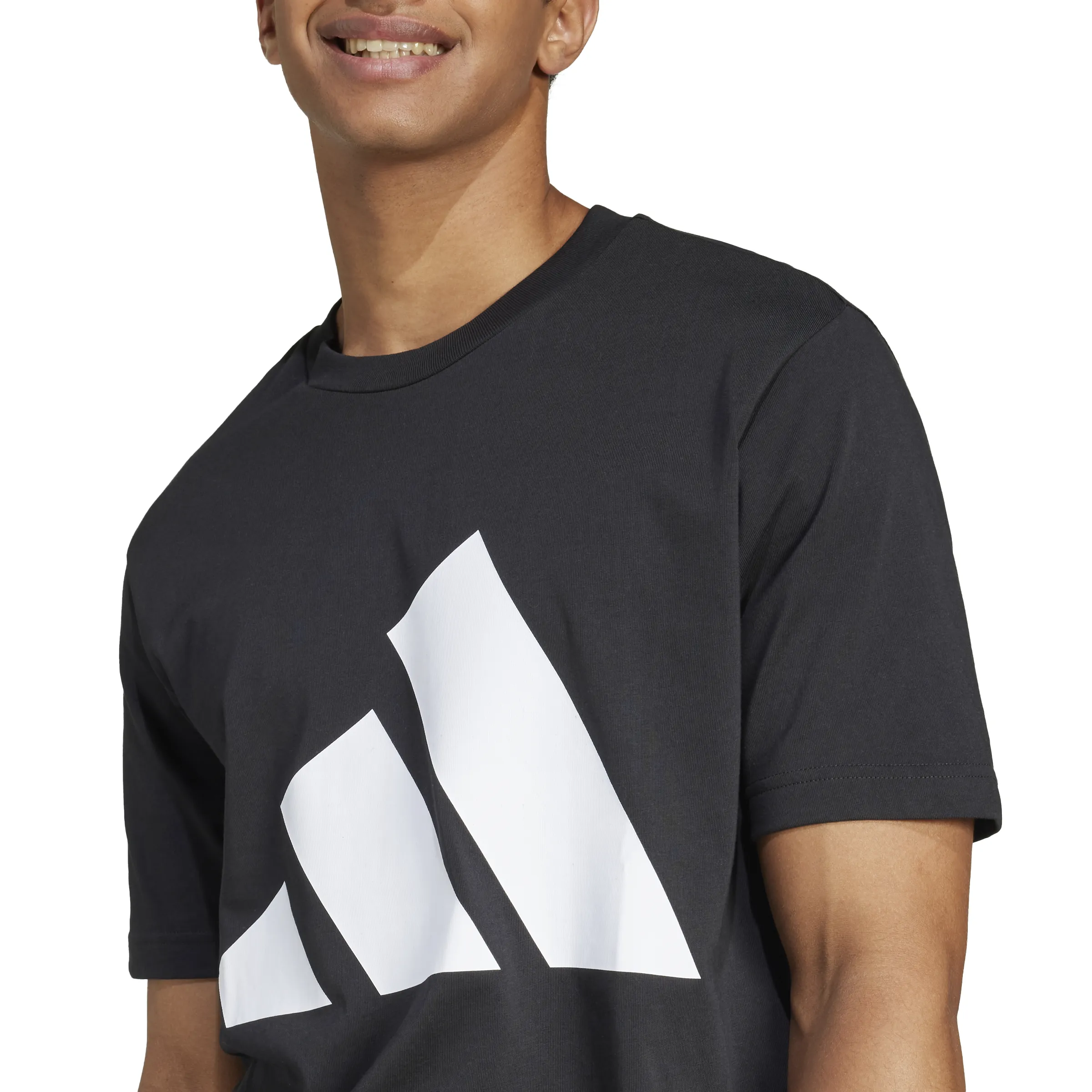 adidas Mens Essentials Big Logo Short Sleeve t-Shirt