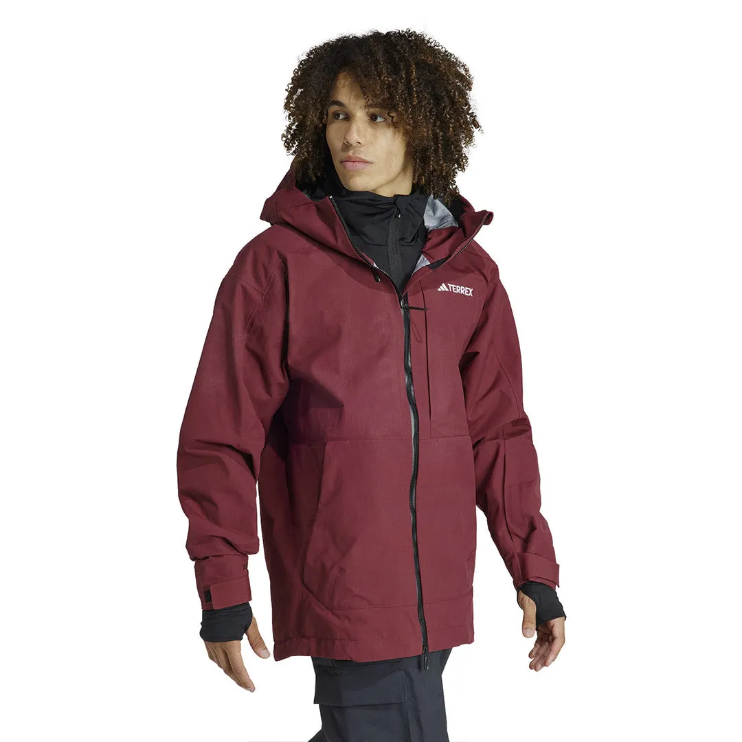 adidas - Men's Terrex Techrock 3-Layer Post Consumer Nylon RAIN.RDY Jacket (IB4219)