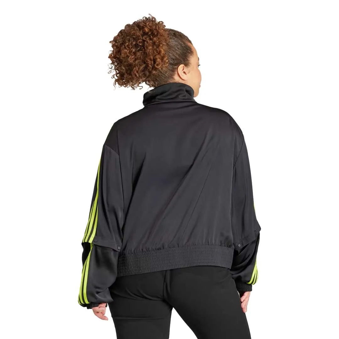 adidas - Women's Satin Firebird Track Top (Plus Size) (IJ7422)