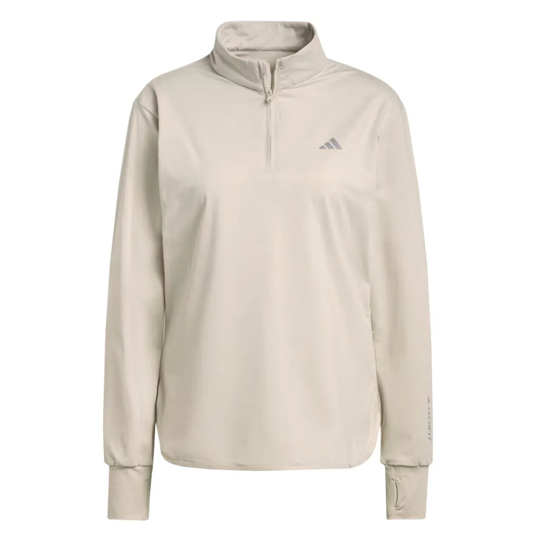 adidas - Women's Techfit Aeroready Warm 1/4 Zip Training Top (HI3368)