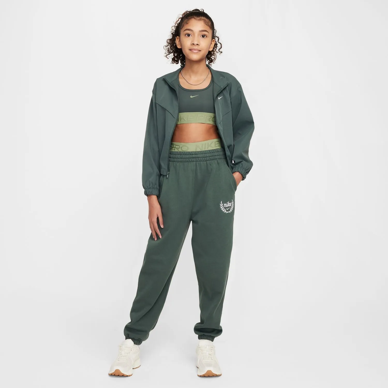 Club Fleece Loose Graphic Pant - Youth Clothing_Nike
