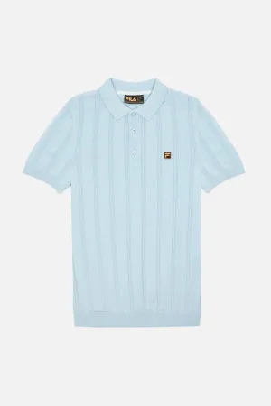 Fila Gold - Kennedy Sky Textured Stripe - Polo Knit