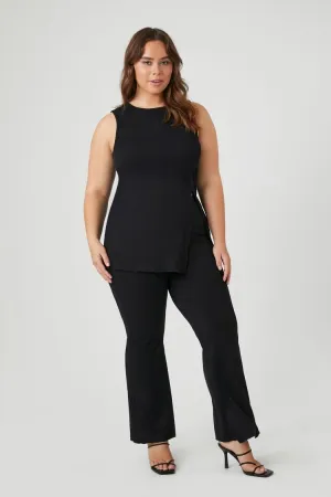Forever 21 Plus Women's Tank Top & Pants Set Black Forever 21
