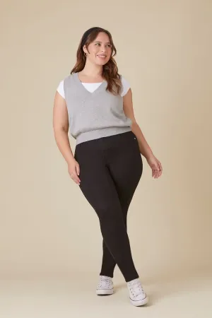 Forever 21 Plus Women's Uniform Super Stretch Skinny Jeans Black Forever 21