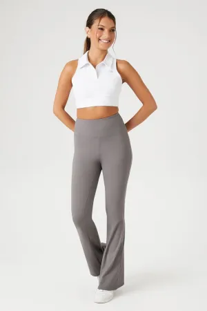 Forever 21 Women's Active Flare Leggings Charcoal Forever 21