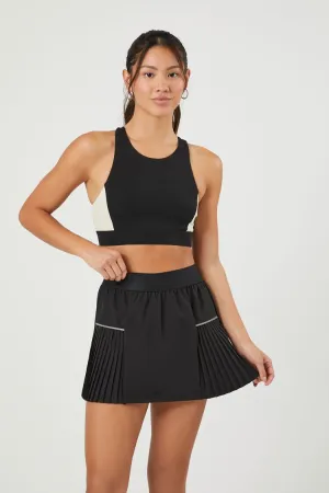 Forever 21 Women's Active Pleated Mini Skirt Black Forever 21