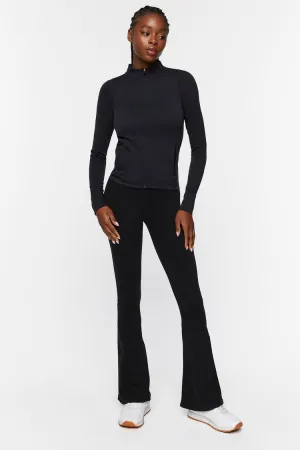 Forever 21 Women's Active Seamless Flare Leggings Black Forever 21