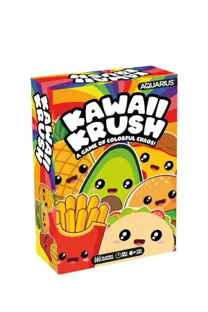 Forever 21 Women's Aquarius Kawaii Krush Card Game Orange/Multi Forever 21
