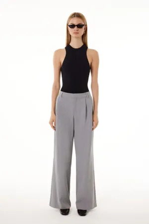 Forever 21 Women's Barneys New York Trouser Pants Heather Grey Forever 21