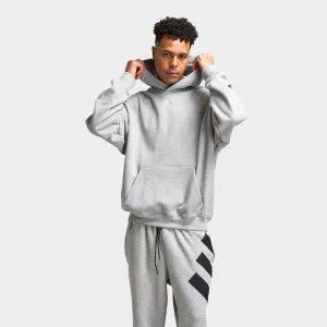 Mens Adidas adidas Anthony Edwards GFX Hoodie / Medium Heather Grey