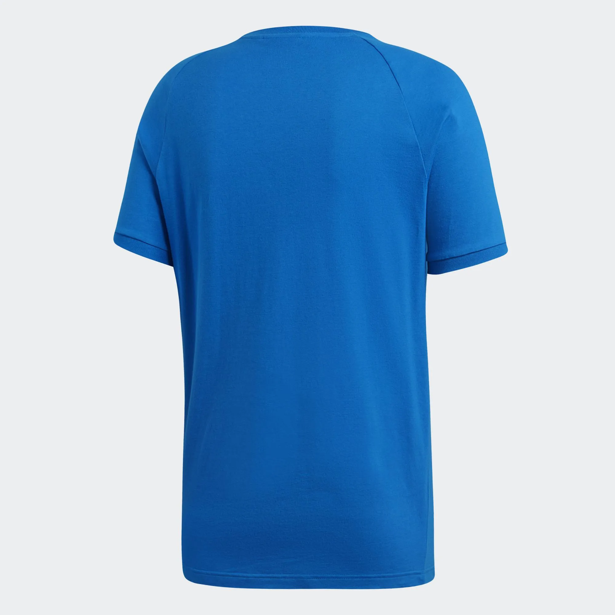Mens Adidas Originals 3-Stripes Tee Shirt In Bluebird