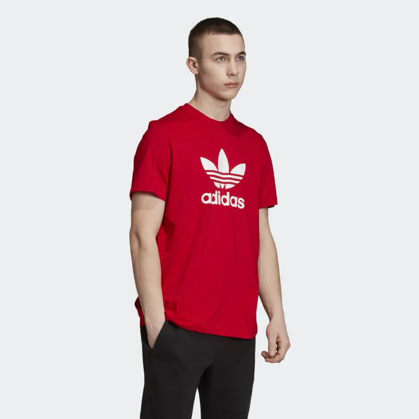 Mens Adidas Trefoil Tee Shirt (Scarlett)