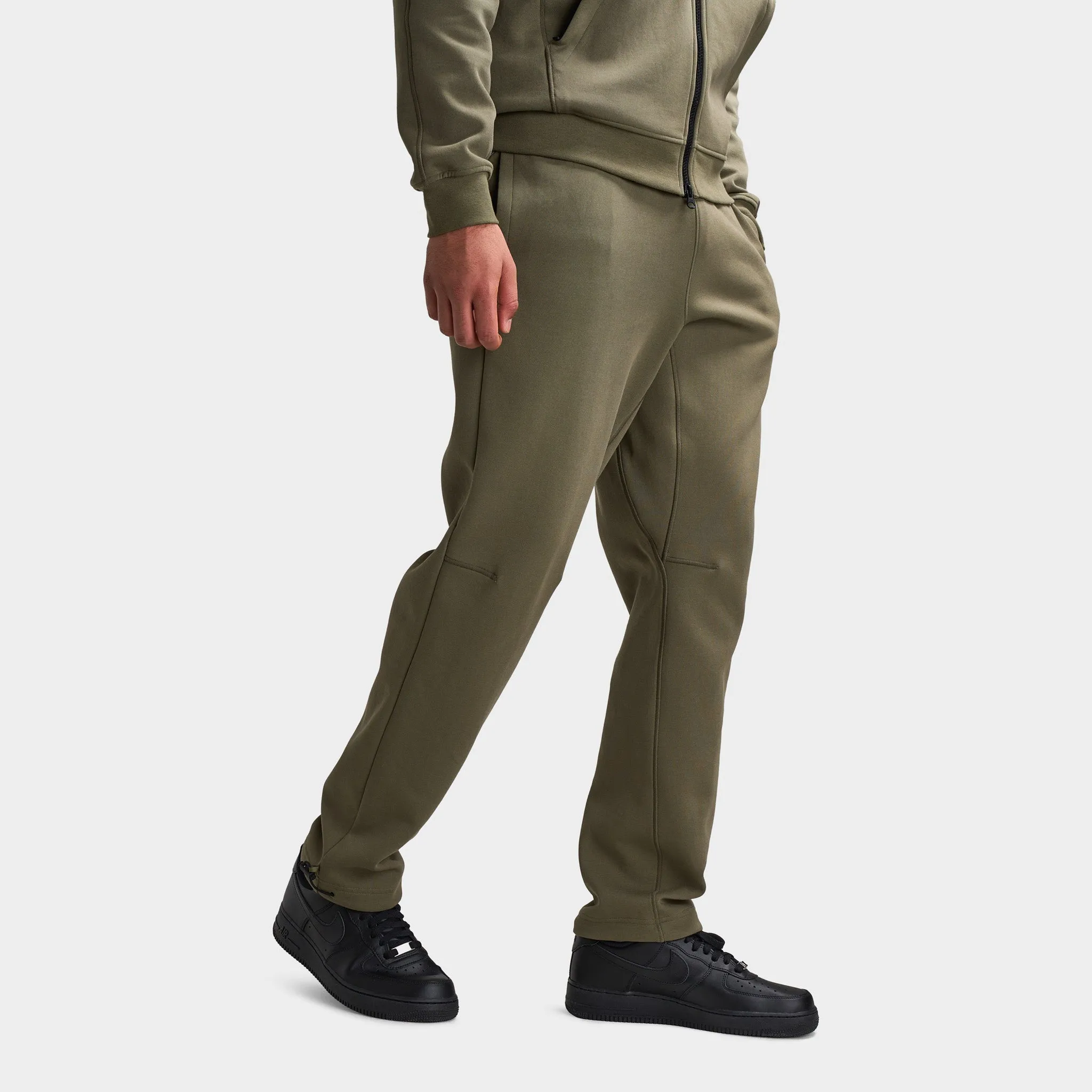 Mens Jordan Jordan Sport Hoop Fleece Dri-FIT Pants Medium Olive / Cargo Khaki