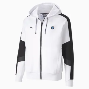 Men's Puma BMW M Motorsport Hooded Sweatsuit Jacket White