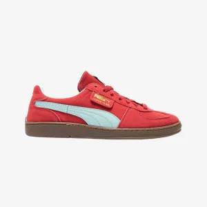 mens puma super team suede (dark crimson/safe lake)