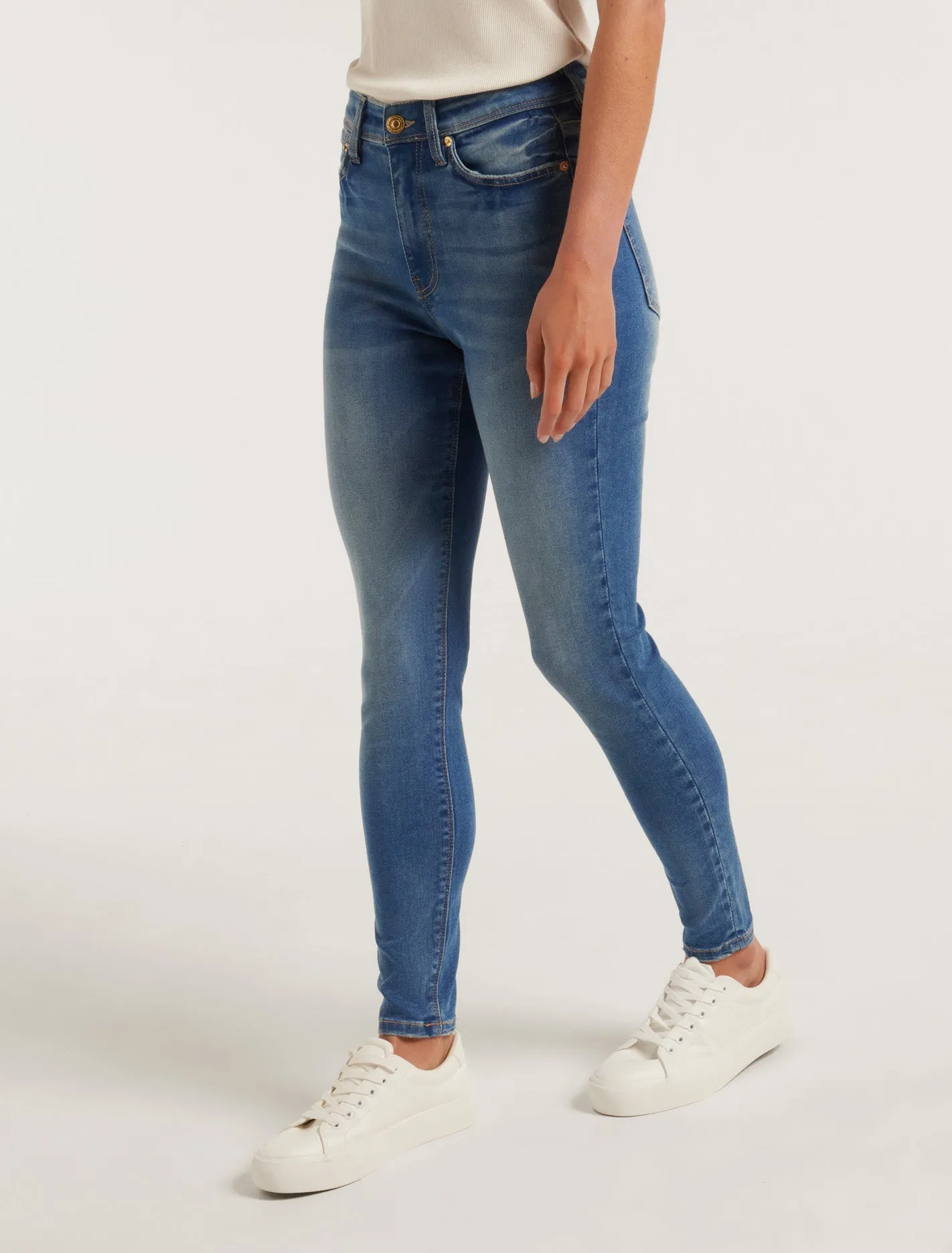 Nala Mid-Rise Skinny Jeans