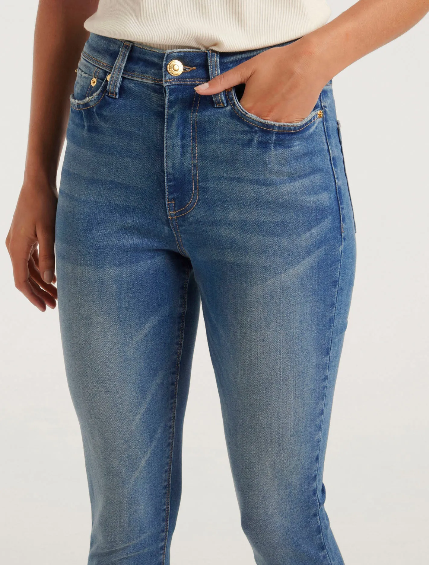 Nala Mid-Rise Skinny Jeans