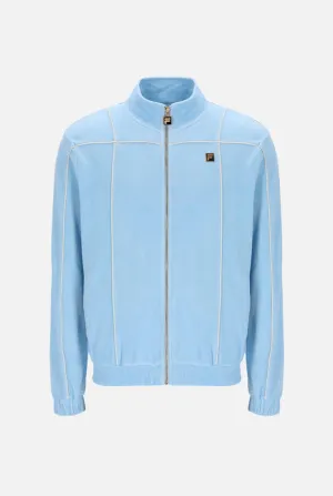Nichols Velour Summer Song / Egret - Track Top