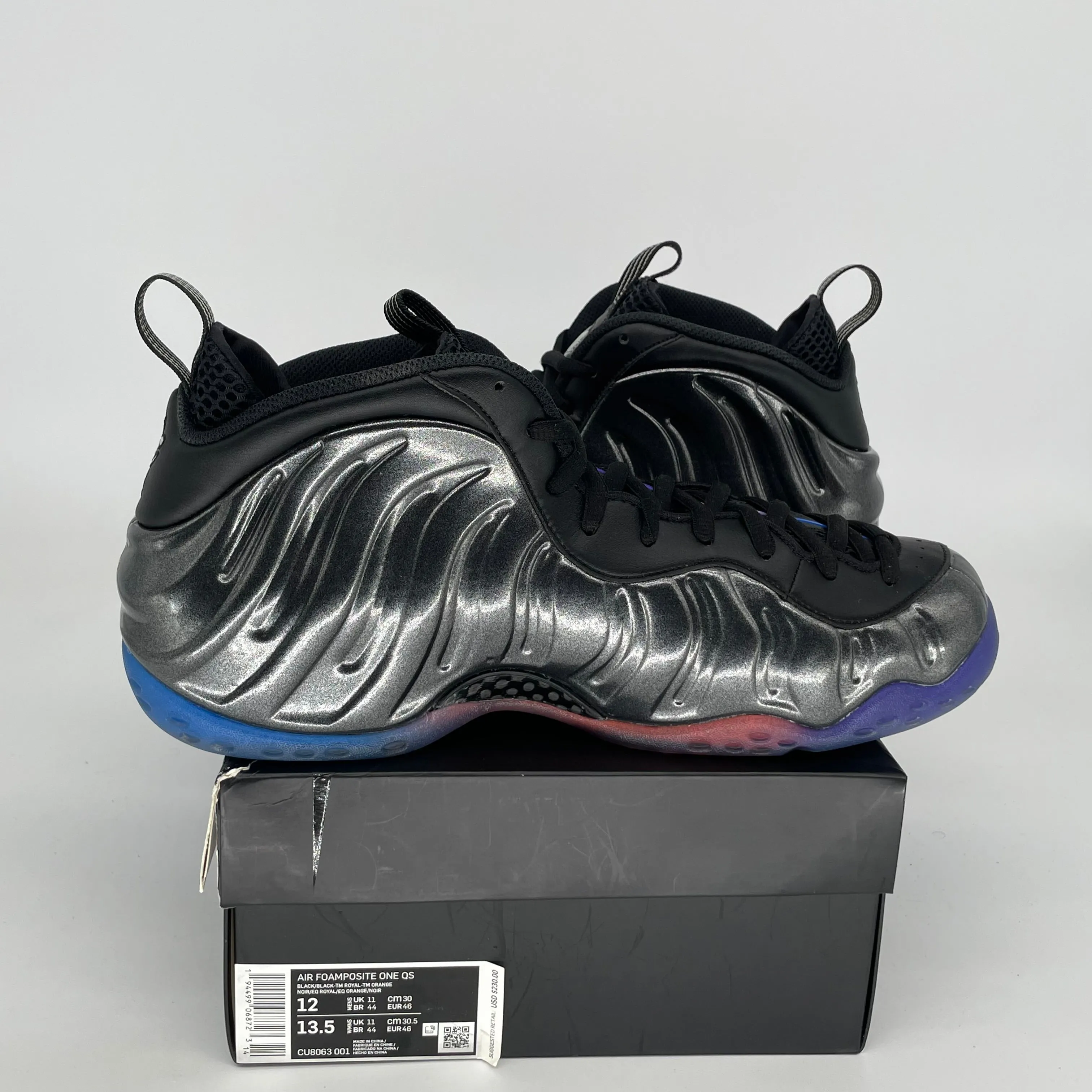 NIKE AIR FOAMPOSITE ONE GRADIENT SOLES SIZE 12 CU8063-001
