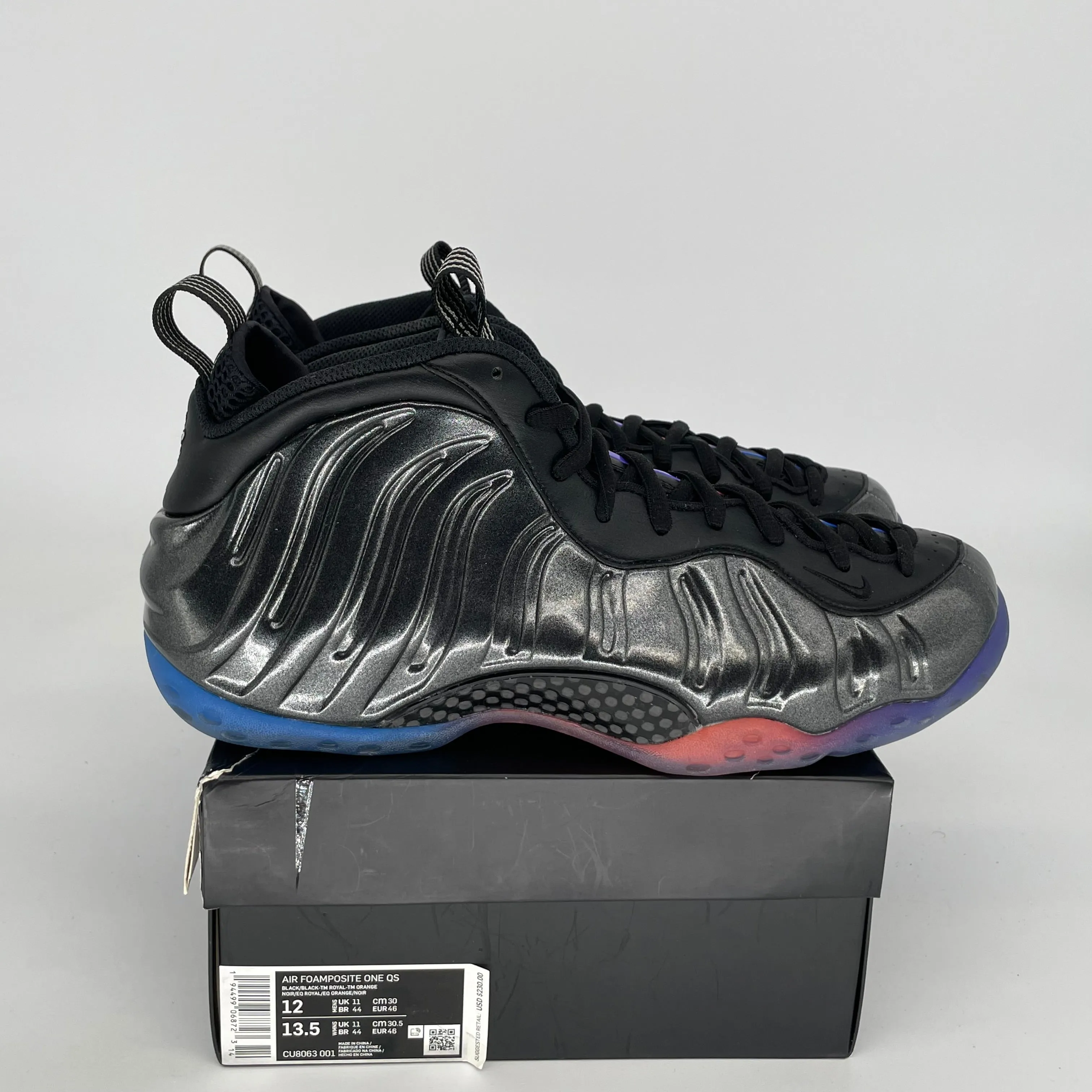 NIKE AIR FOAMPOSITE ONE GRADIENT SOLES SIZE 12 CU8063-001