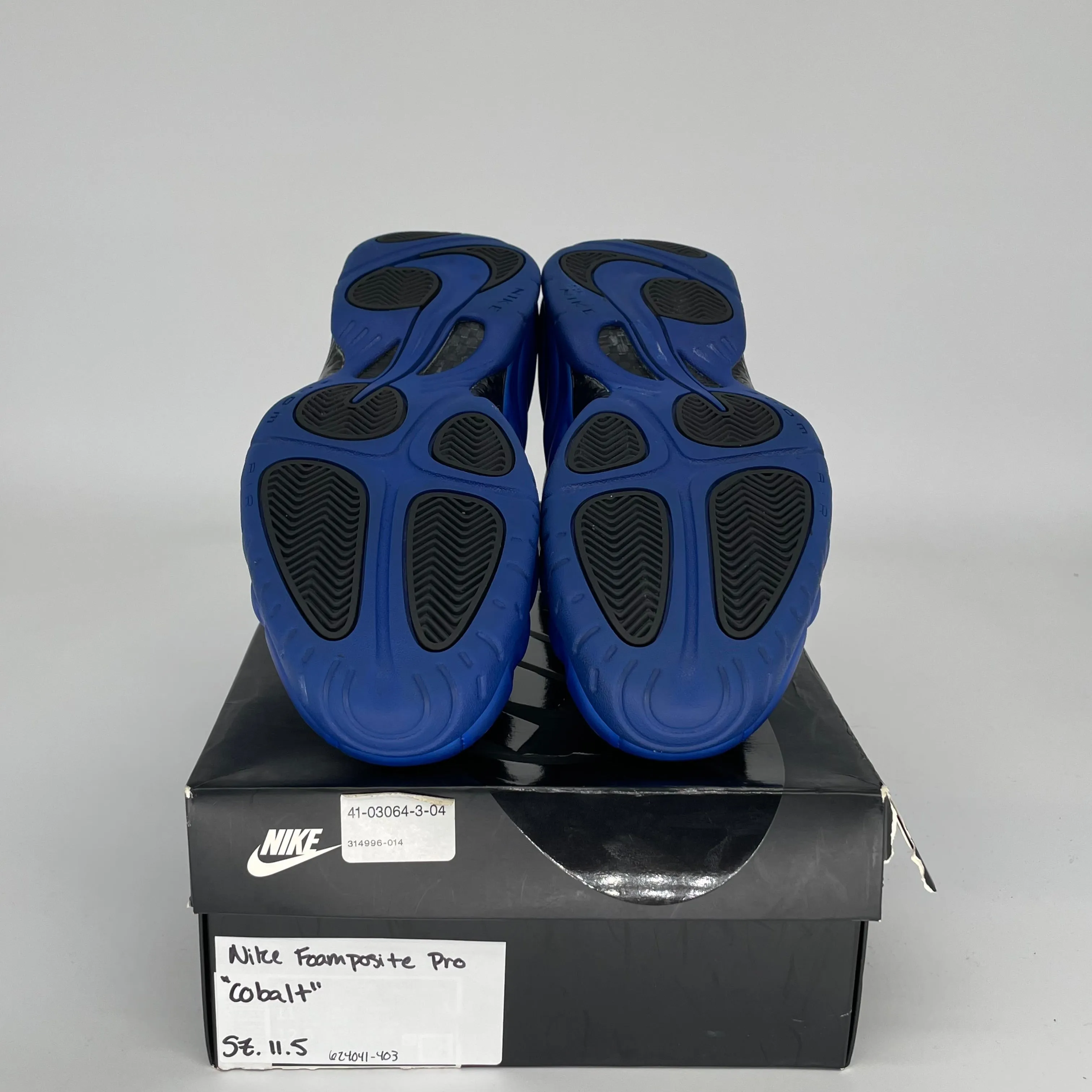 NIKE AIR FOAMPOSTIE PRO COBALT SIZE 11.5 624041-403