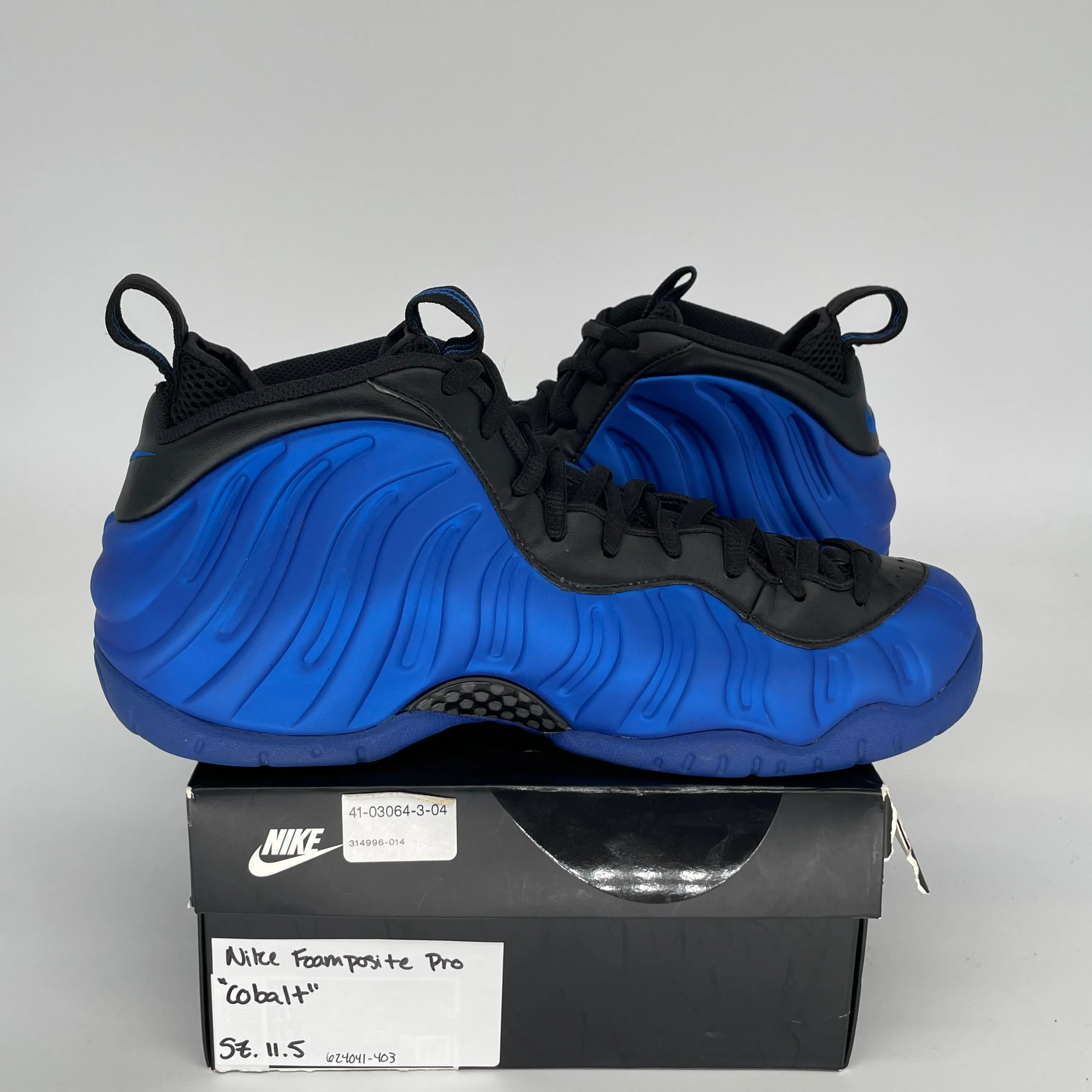 NIKE AIR FOAMPOSTIE PRO COBALT SIZE 11.5 624041-403