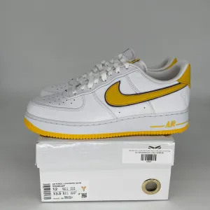NIKE AIR FORCE 1 LOW KOBE BRYANT LAKERS HOME SIZE 12 FZ1151-100