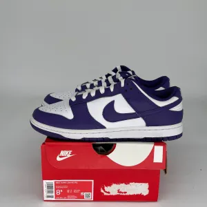 NIKE DUNK LOW CHAMPIONSHIP COURT PURPLE SIZE 8.5 DD1391-104