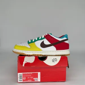 NIKE DUNK LOW FREE 99 WHITE SIZE 6.5 CZ2496-100