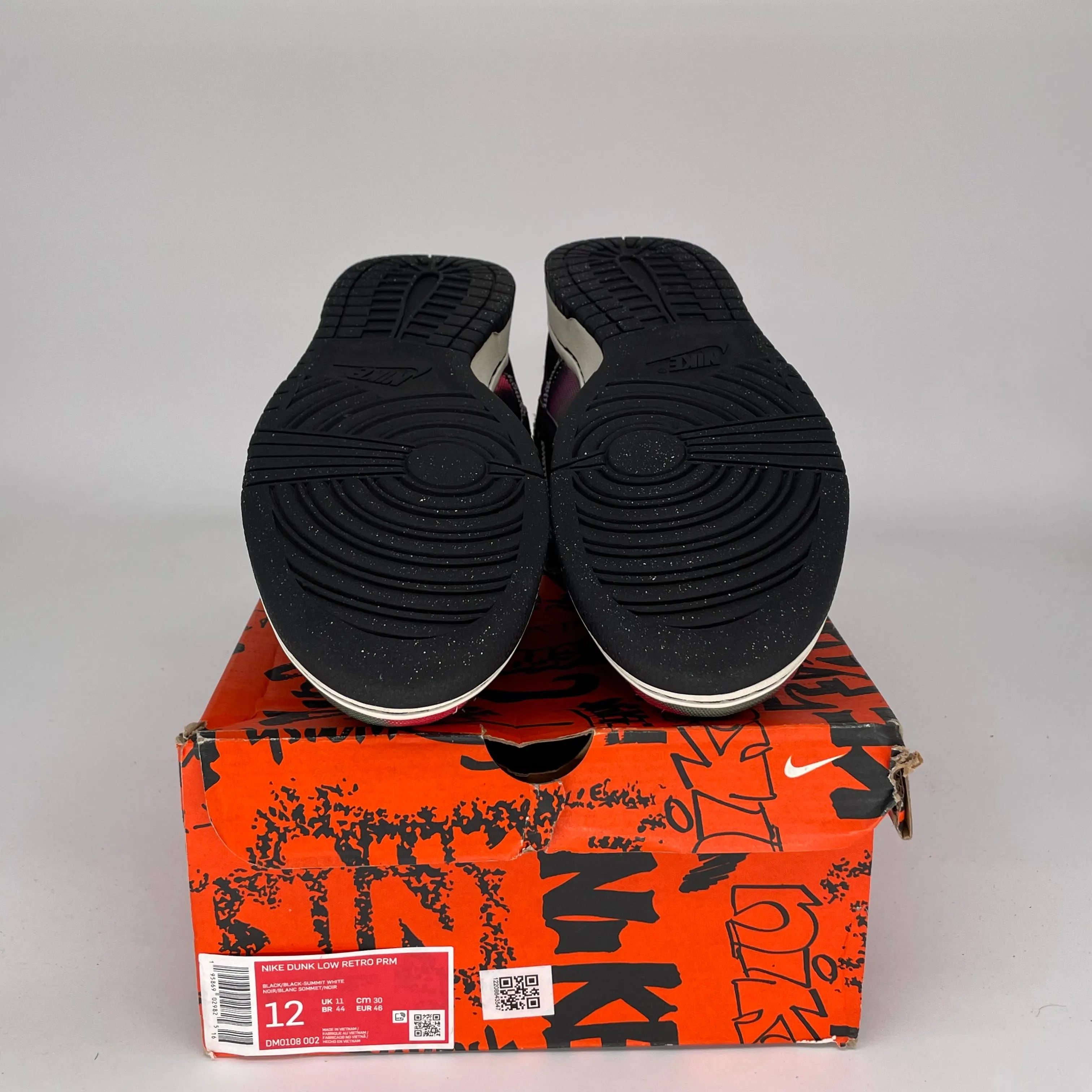 NIKE DUNK LOW GRAFFITI PINK SIZE 12 DM0108-002