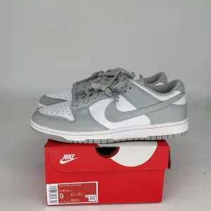 NIKE DUNK LOW GREY FOG SIZE 9 DD1391-103