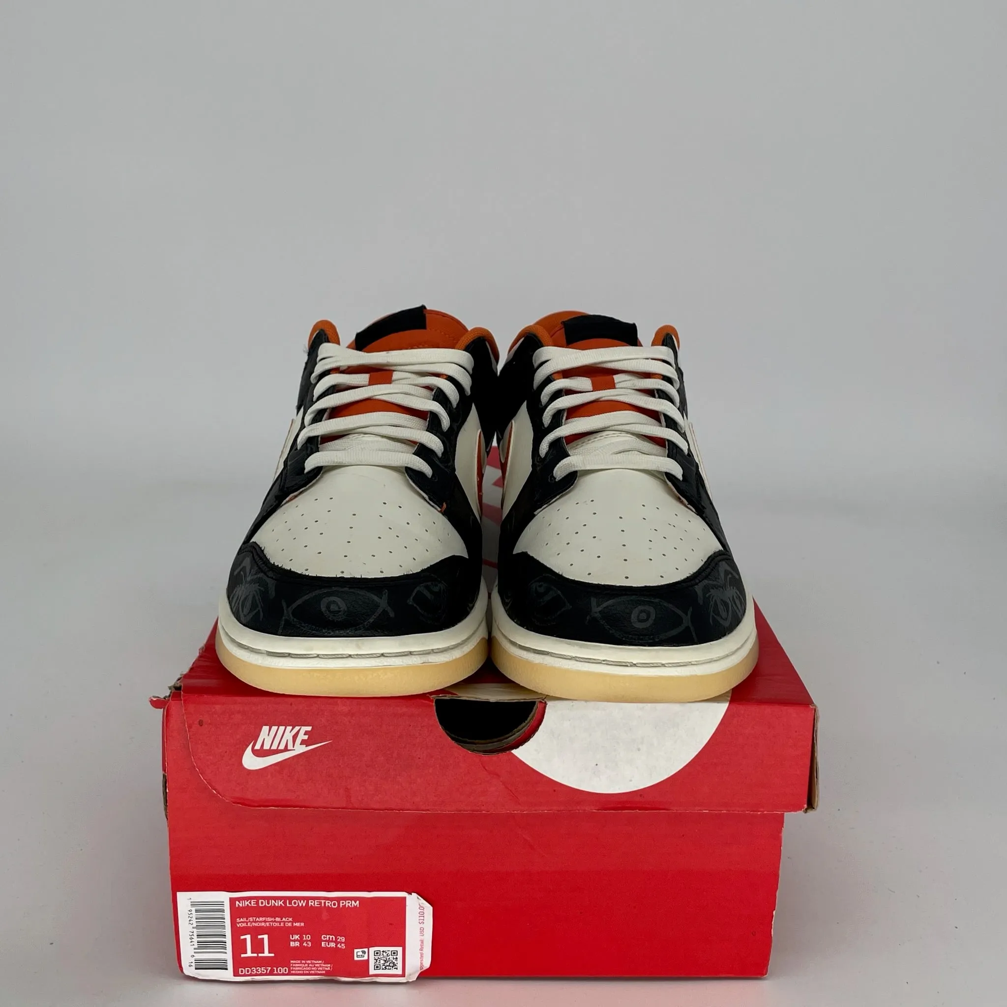NIKE DUNK LOW HALLOWEEN SIZE 11 DD3357-100