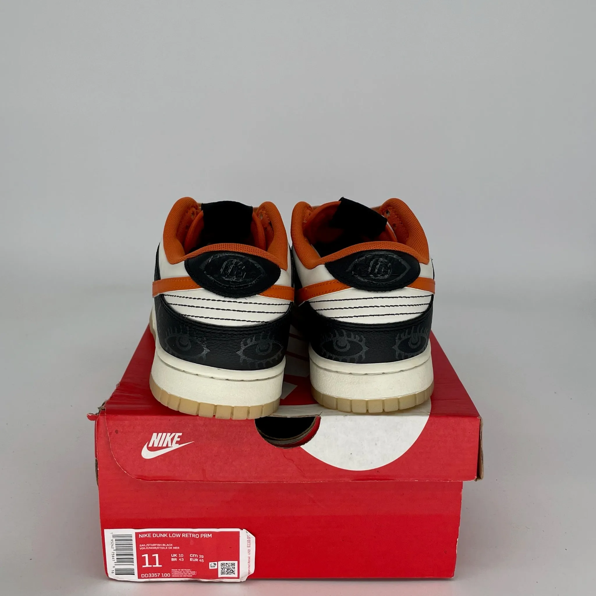 NIKE DUNK LOW HALLOWEEN SIZE 11 DD3357-100