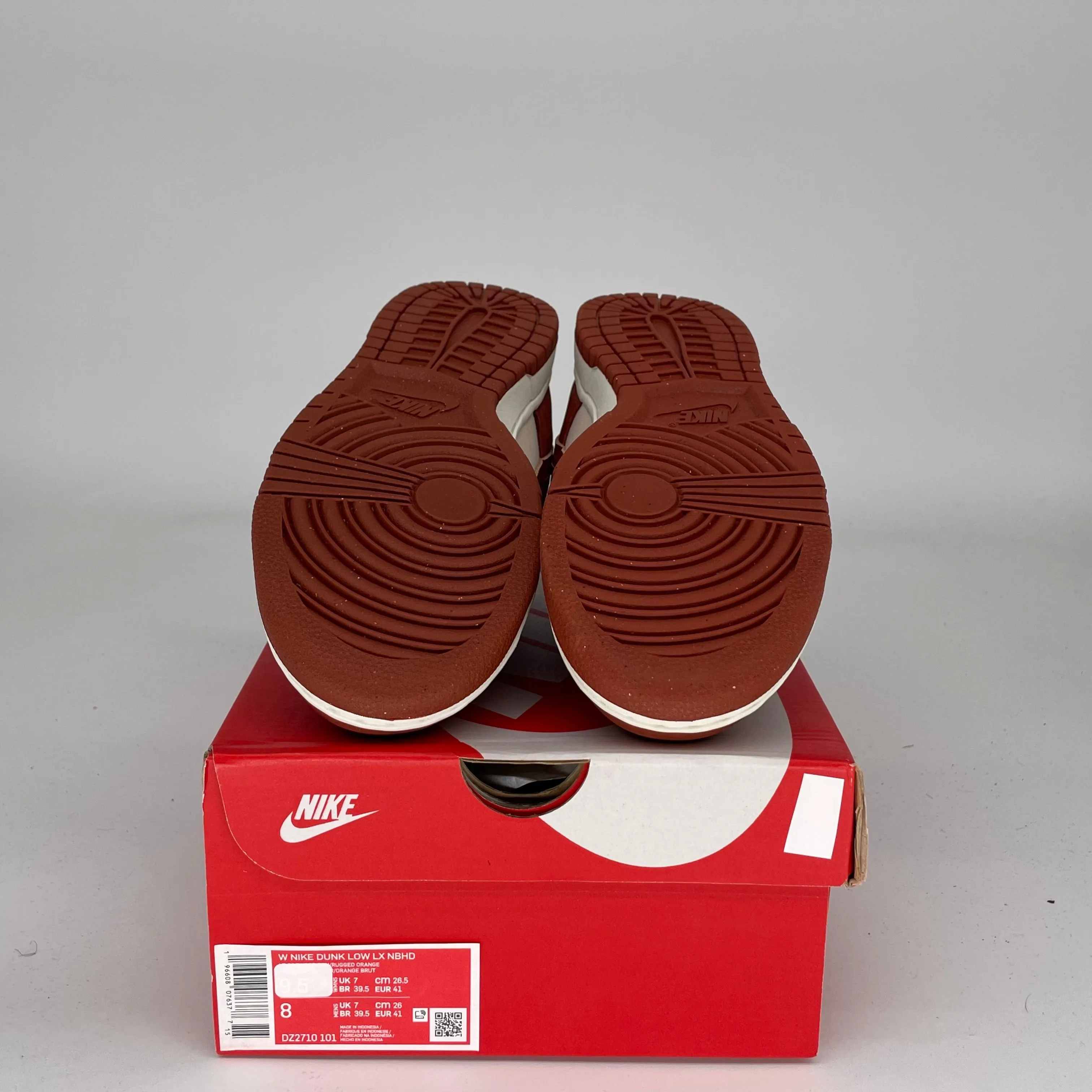 NIKE DUNK LOW LIGHT OREWOOD BROWN RUGGED ORANGE W SIZE 8/9.5W DZ2710-101