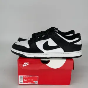 NIKE DUNK LOW PANDA SIZE 14 DD1391-100
