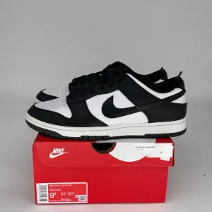 NIKE DUNK LOW PANDA SIZE 9.5 DD1391-100