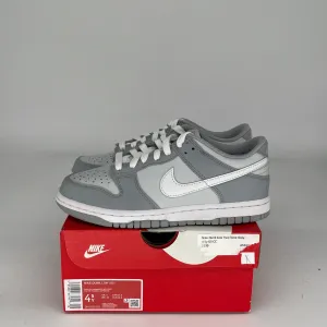 NIKE DUNK LOW TWO TONED GREY SIZE 4.5Y DH9765-001