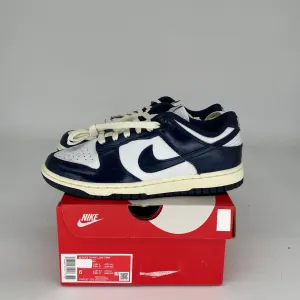 NIKE DUNK LOW VINTAGE NAVY W SIZE 6/7.5W FN7197-100