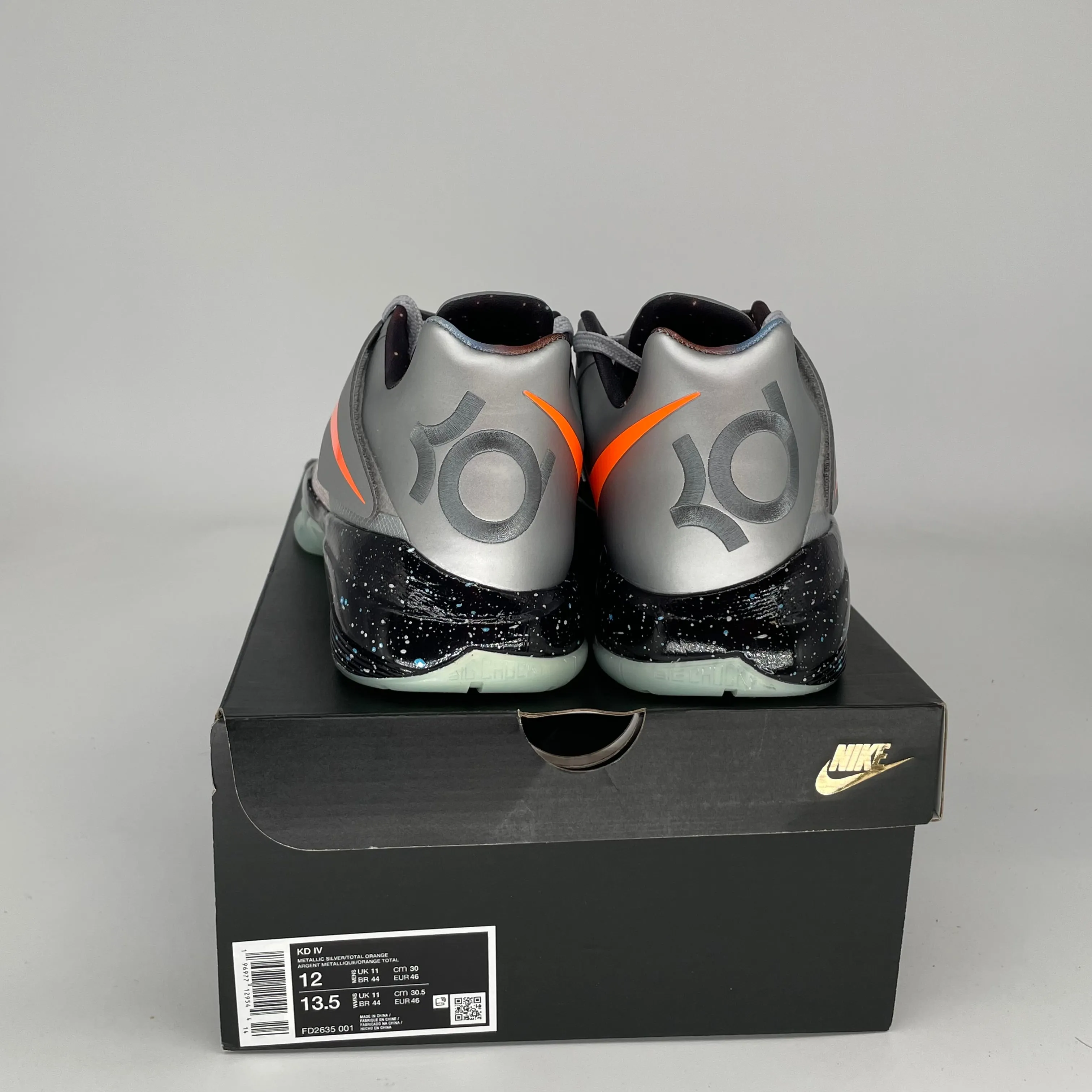 NIKE KD 4 GALAXY SIZE 12 FD2635-001
