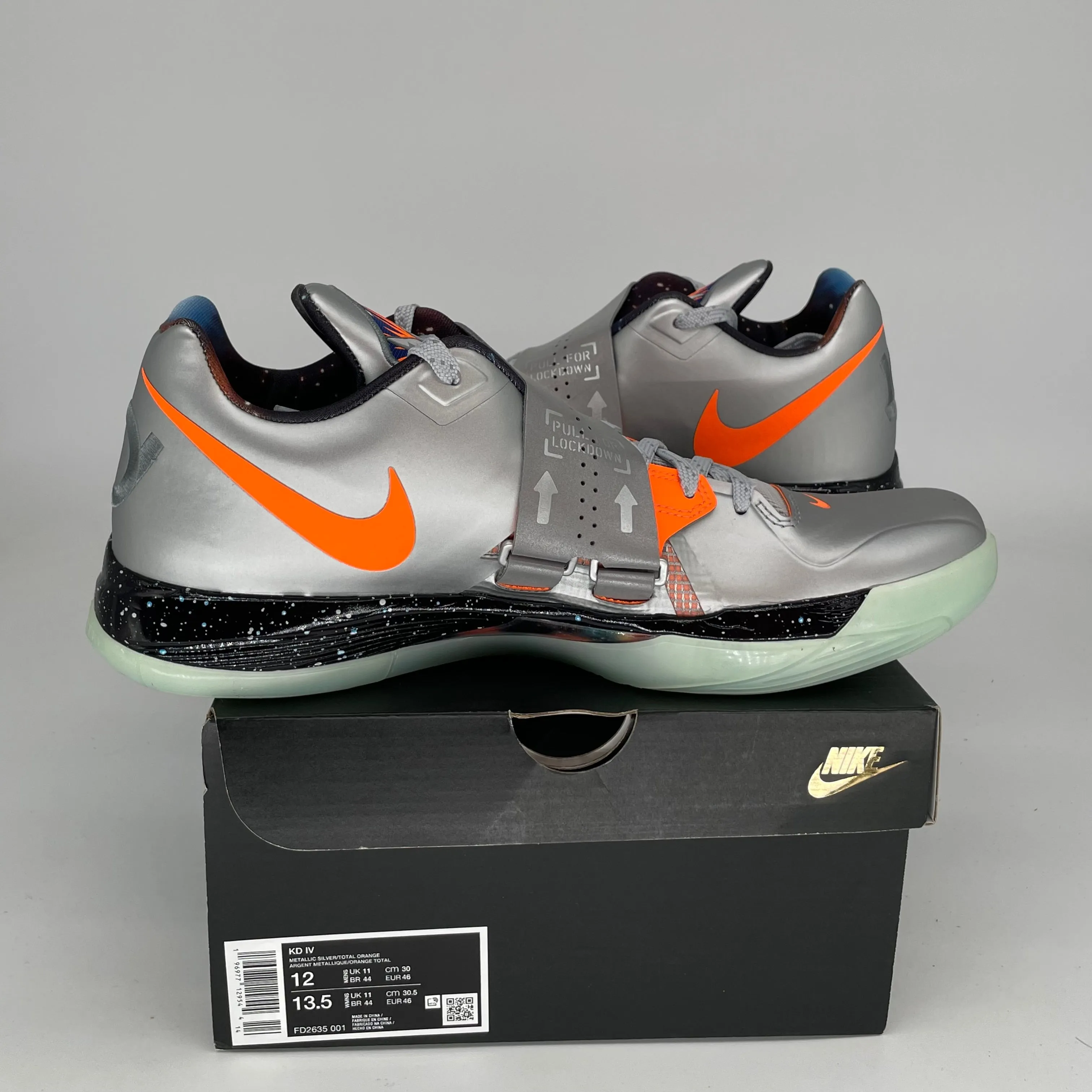NIKE KD 4 GALAXY SIZE 12 FD2635-001