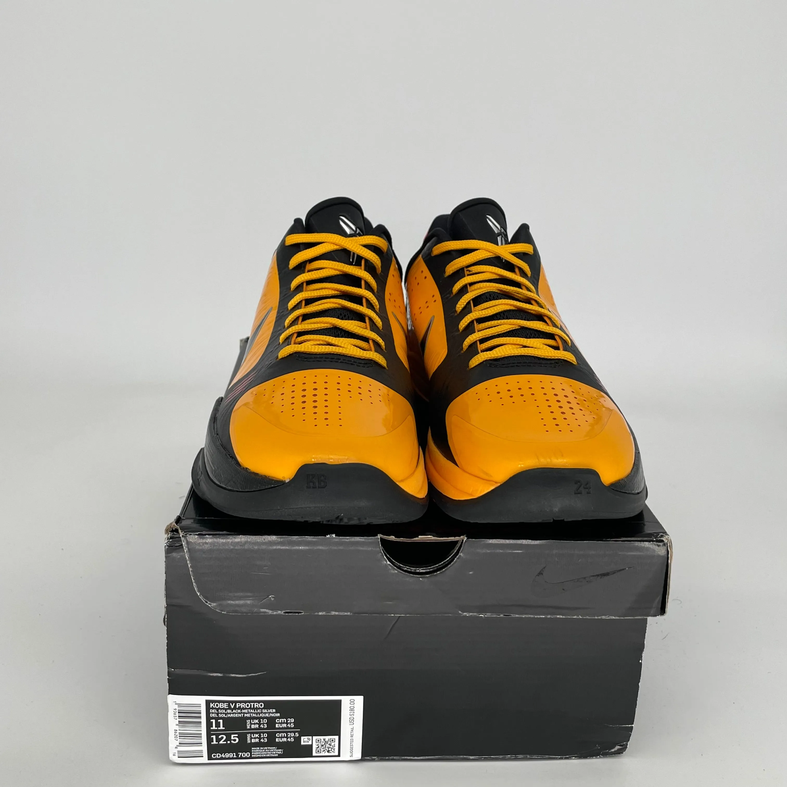 NIKE KOBE 5 PROTRO BRUCE LEE SIZE 11 CD4991-700