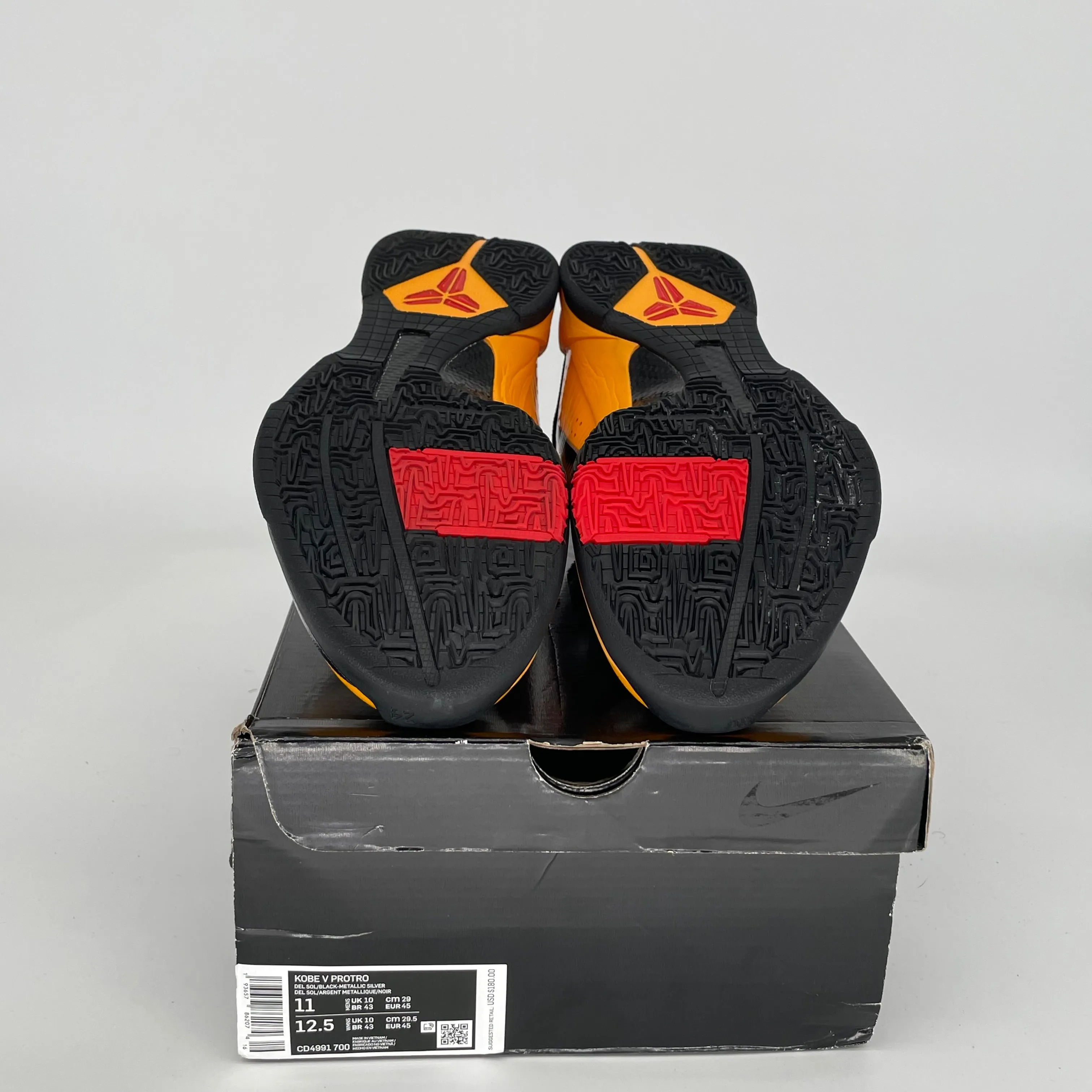 NIKE KOBE 5 PROTRO BRUCE LEE SIZE 11 CD4991-700