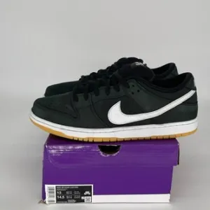 NIKE SB DUNK LOW BLACK GUM SIZE 13 CD2563-006