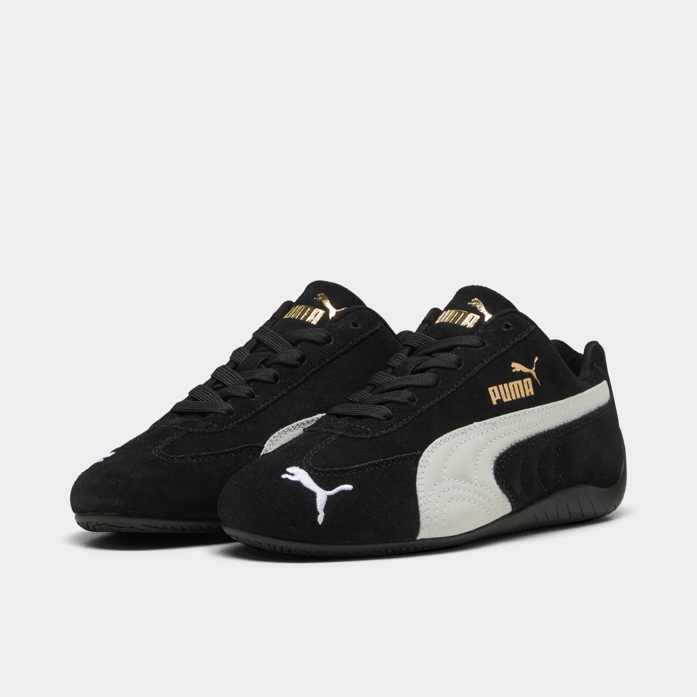 Puma Juniors' Speedcat Black / White Puma Shoes