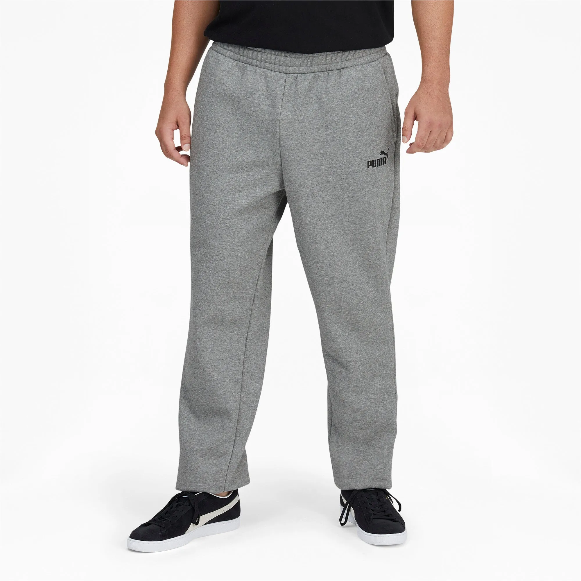 PUMA Men's Essentials Logo Pants Big & Tall