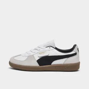Puma Women's Palermo Leather White / Vapor Grey - Gum Puma Shoes