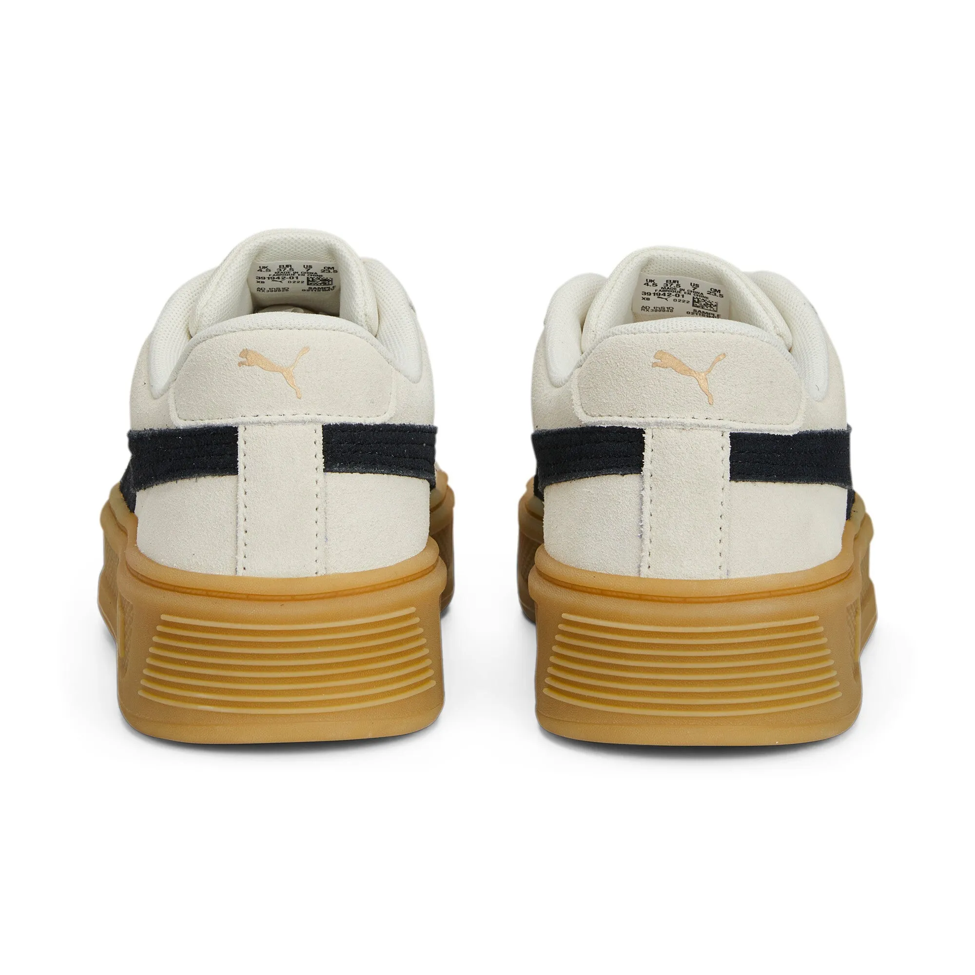 PUMA Women's Smash Platform V3 Suede Sneakers Hey Dude Shoes