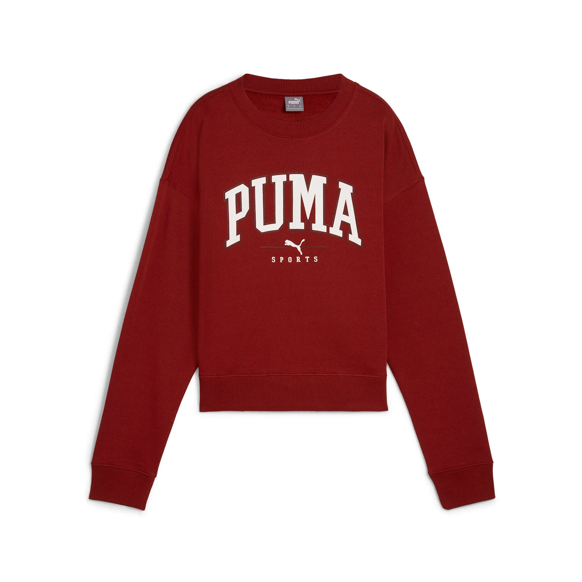 PUMA Women's SQUAD Full-Length Crewneck