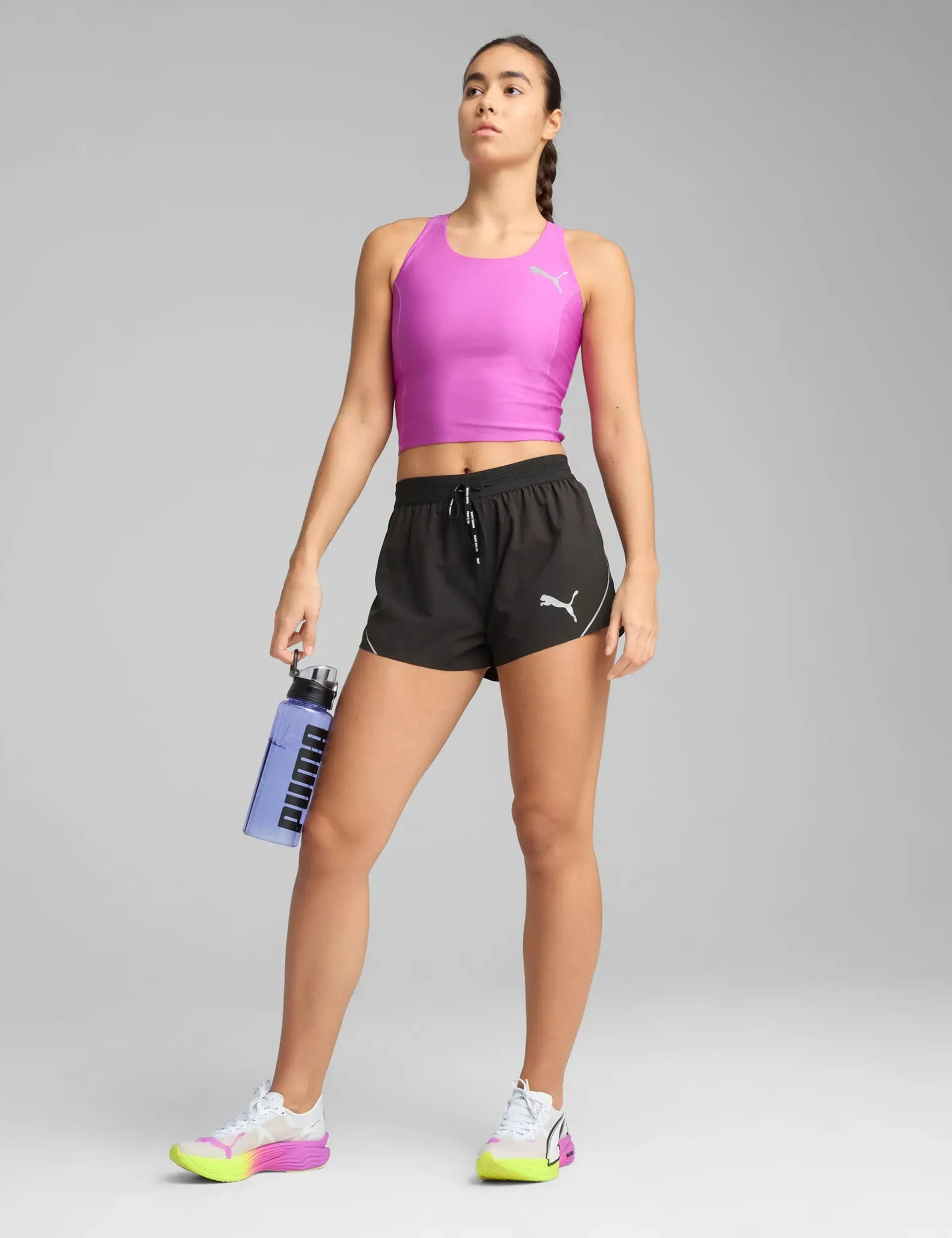 Raceday Ultraform Crop Top - Wild Berry