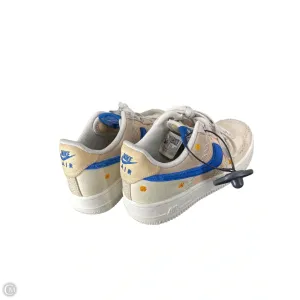 Shoes Sneakers By Nike In Blue & Cream, Size: 7 nike